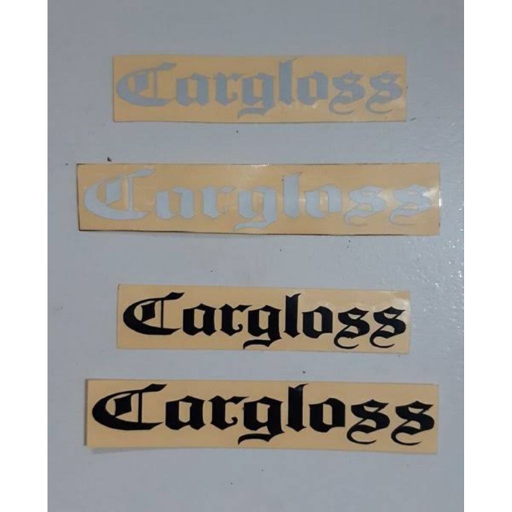 

stiker Cargloss