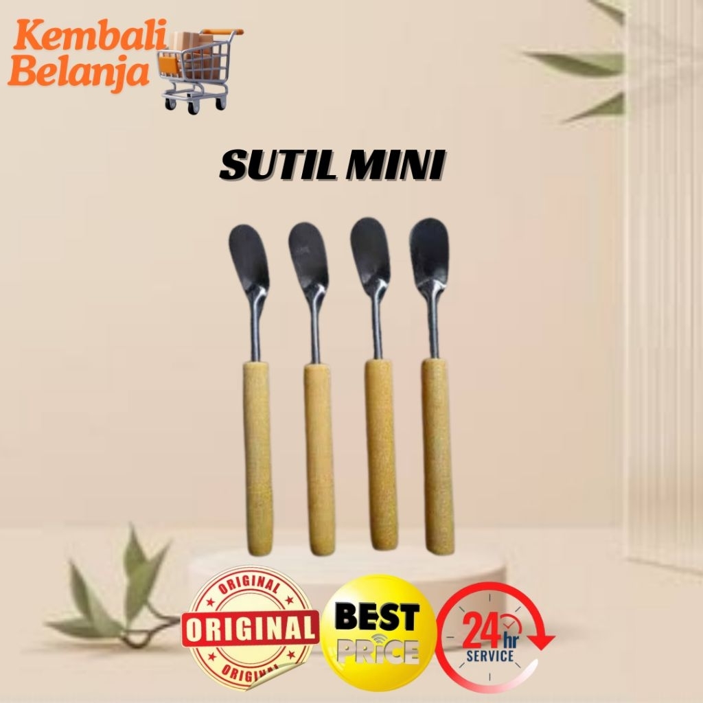 Sutil Mini/ Sutil Kue Mini/ Spatula Stainless/ Spatula Mini/ Sodet Kecil