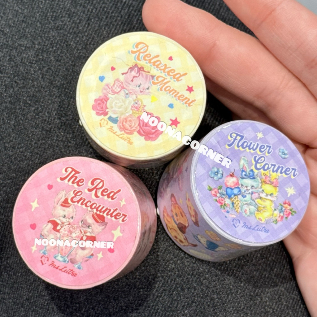 

Ohsome! x MsLutra‼️ Washi Tape / Lakban Kertas Motif Animals Nakabayashi Series (Pink / Yellow / Purple)