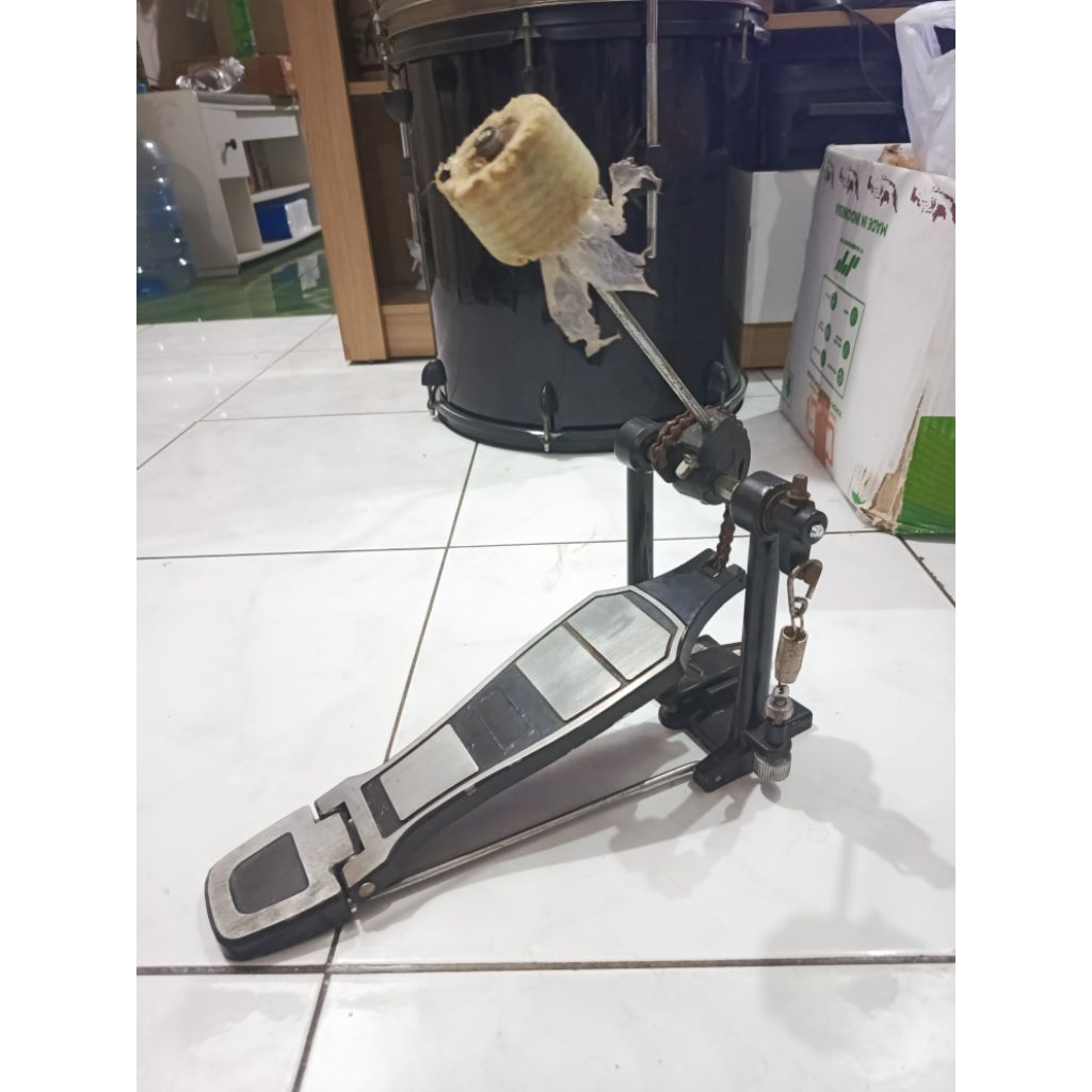 Single pedal drum bekas