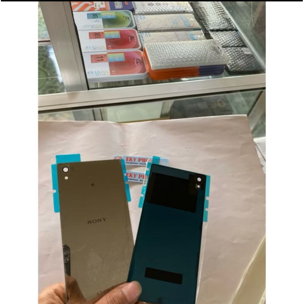 backdoor / tutup belakang Sony Xperia Z5 premium kaca.