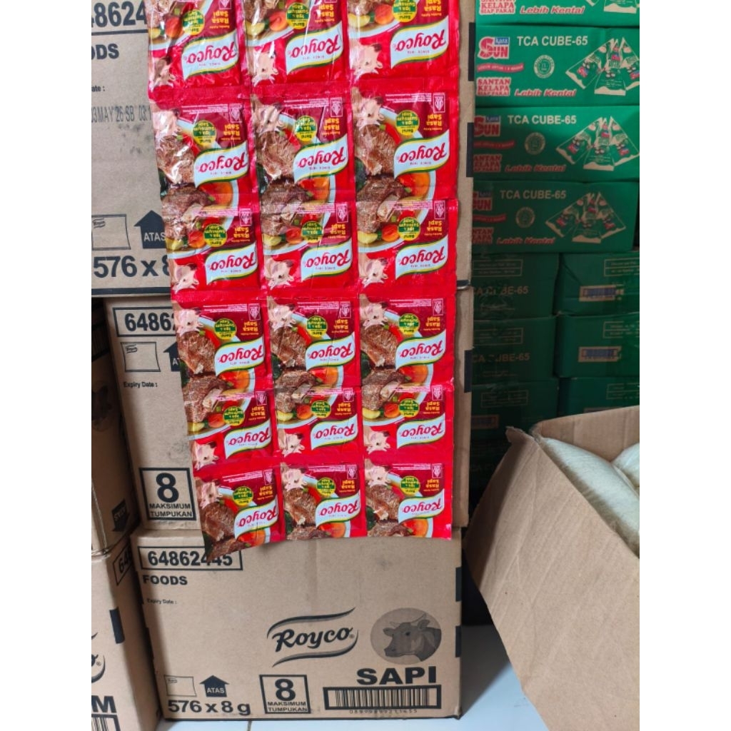 

Royco kaldu penyedap masakan rasa sapi dan ayam 1 dus