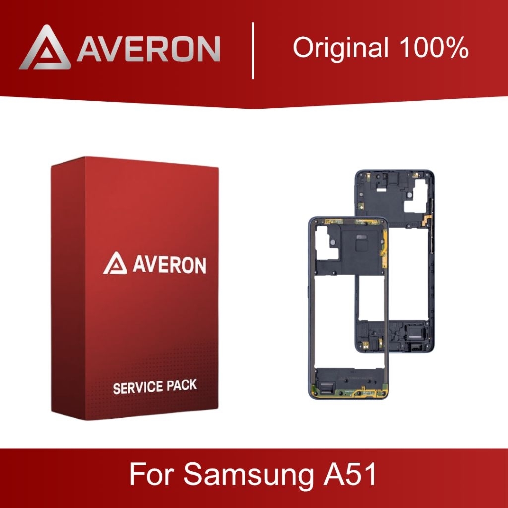 Bezzel Tutup Mesin Samsung A51 A515F - Bezel Tulang Samping A51 Ori