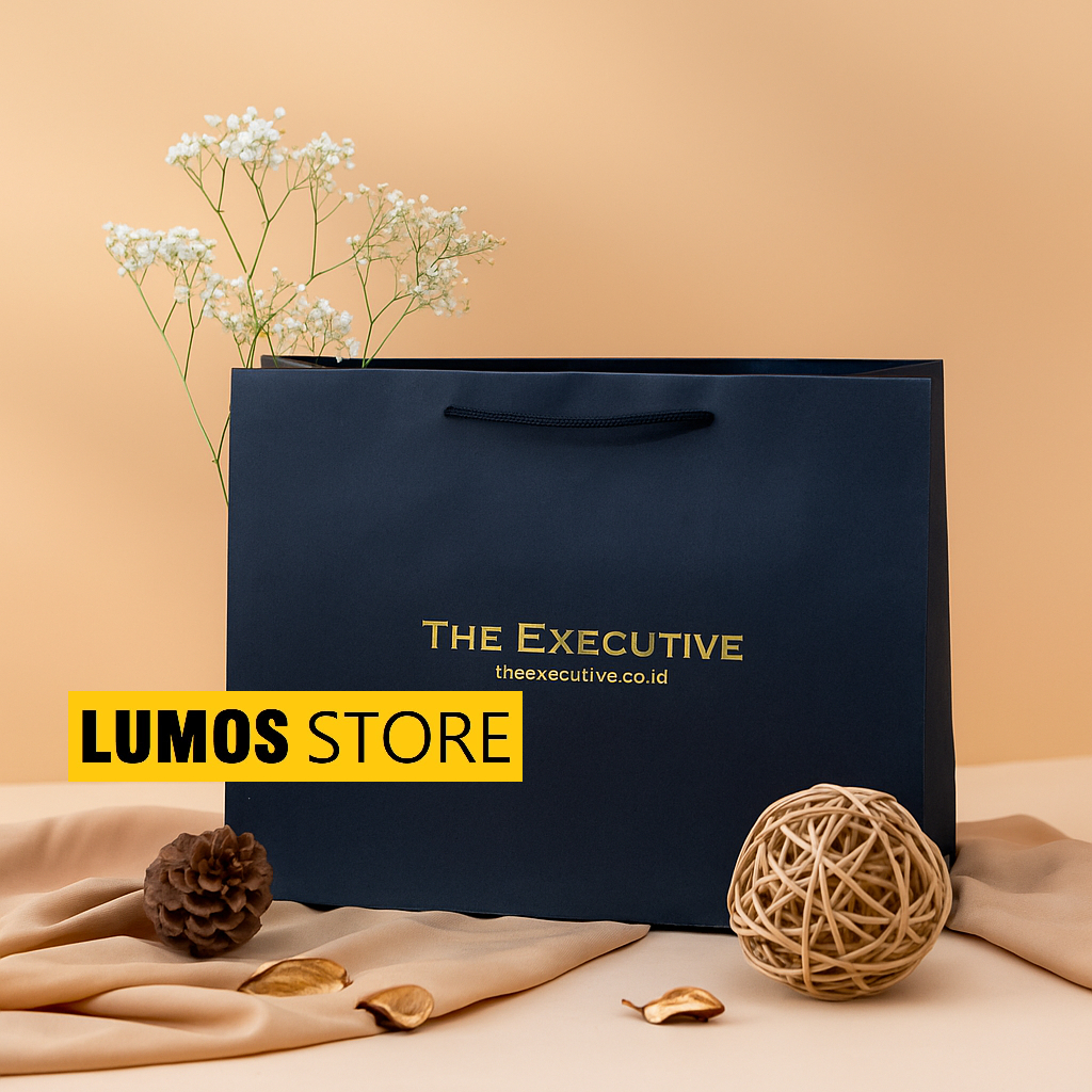 

Paper bag kado The executive hitam Landscape