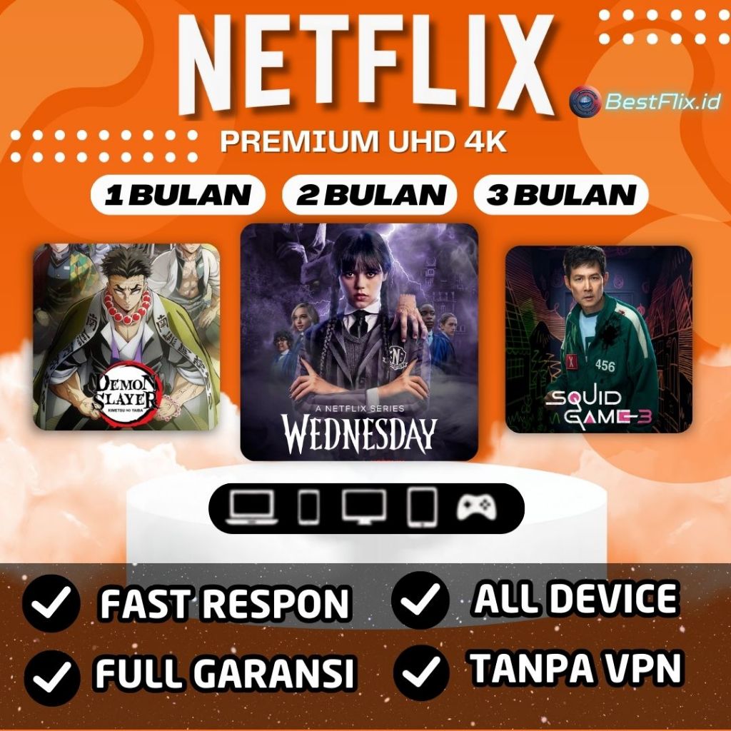 Akun Premium NetflixXx 1–3 Bulan | Akses Film Legal & Aman