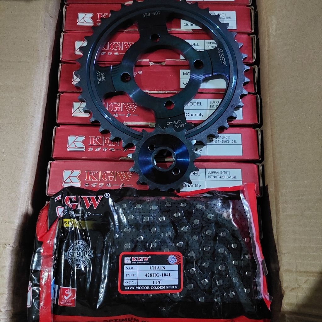 Gear Set Gear Paket Supra Lama Supra Fit Lama Kgw