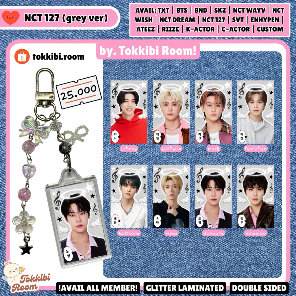 [READY STOCK] KEYCHAIN ACRYLIC NCT127 / KEYCHAIN NCT / KEYCHAIN NCT 127 / KEYCHAIN KPOP / JAEHYUN / 