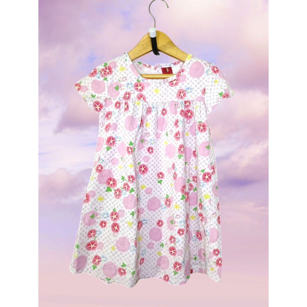 Vintage Dress Floral Anak by Sefa Kids
