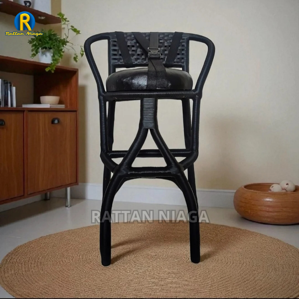 Kursi boncengan anak MOTOR VESPA MULTIFUNGSI full anyaman jok kulit