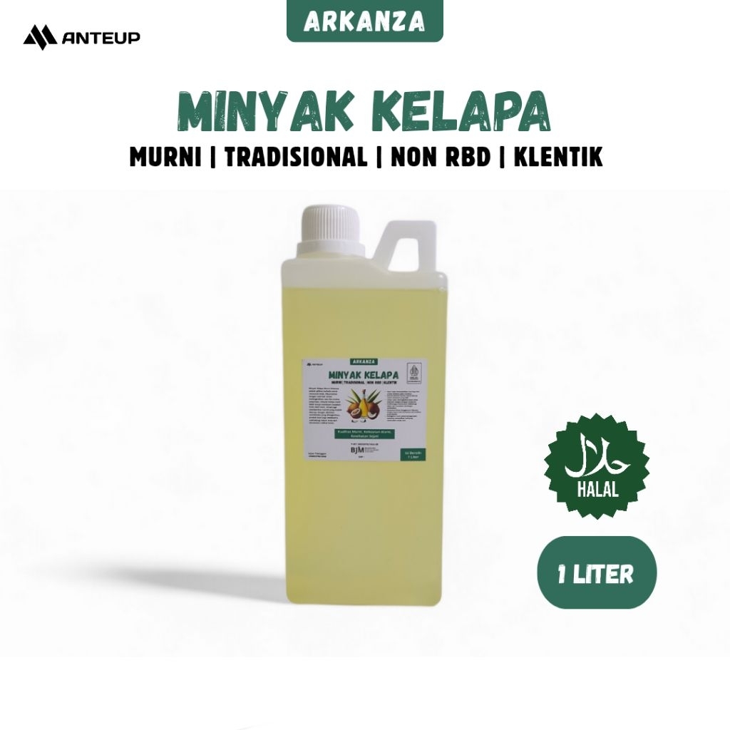 

Minyak Kelapa Murni 1 Liter Kelentik keletik kletik