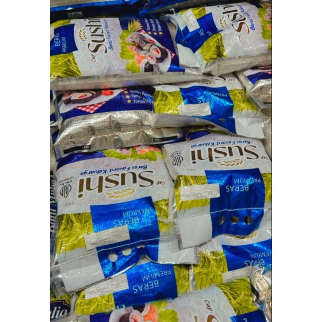 

Beras Sushi kemasan 5 kg Beras Premium