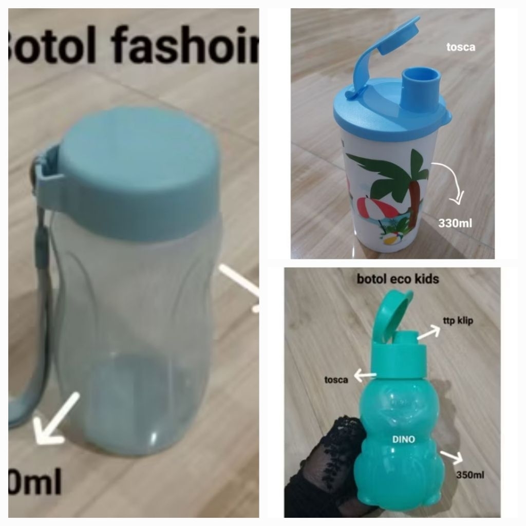 MURAH YO   TUPPERWARE BOTOL MINUM ANAK TK FANCY 350ML/TUMBLER 330ML/FASHION 310 ML