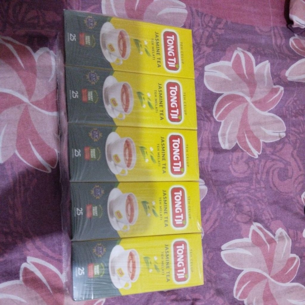 

Teh Celup Tong tji jasmine tea isi 25 kantong