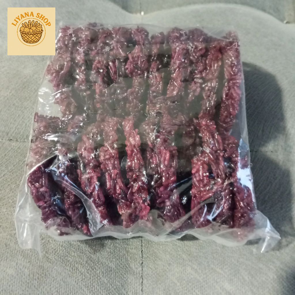 

Makanan Ringan Rengginang Ketan Hita Kerupuk Has Ukuran Besar Isi 20 Pcs