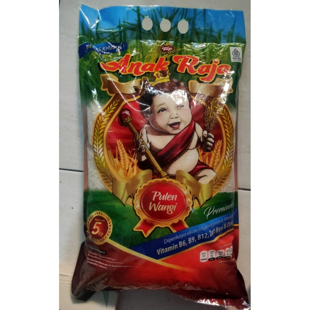 

Beras Anak Raja Pulen Wangi 5kg