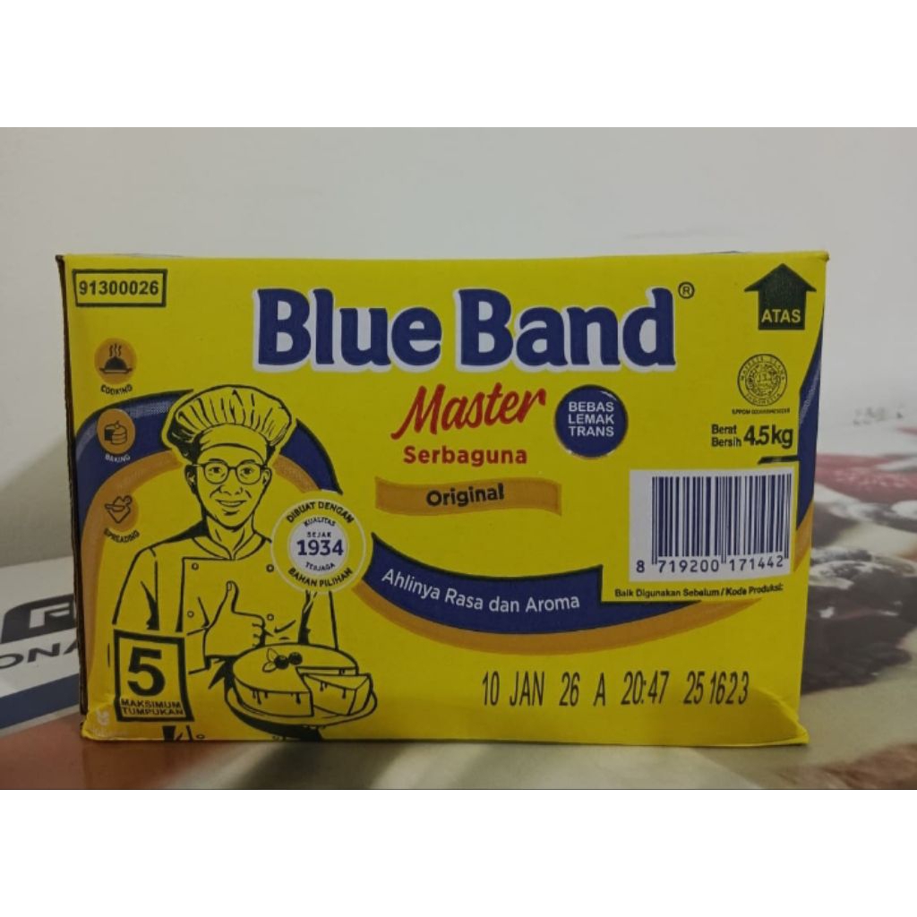 

MENTEGA BLUEBAND MASTER / BLUEBAND 4.5 KG/ MENTEGA BLUEBAND