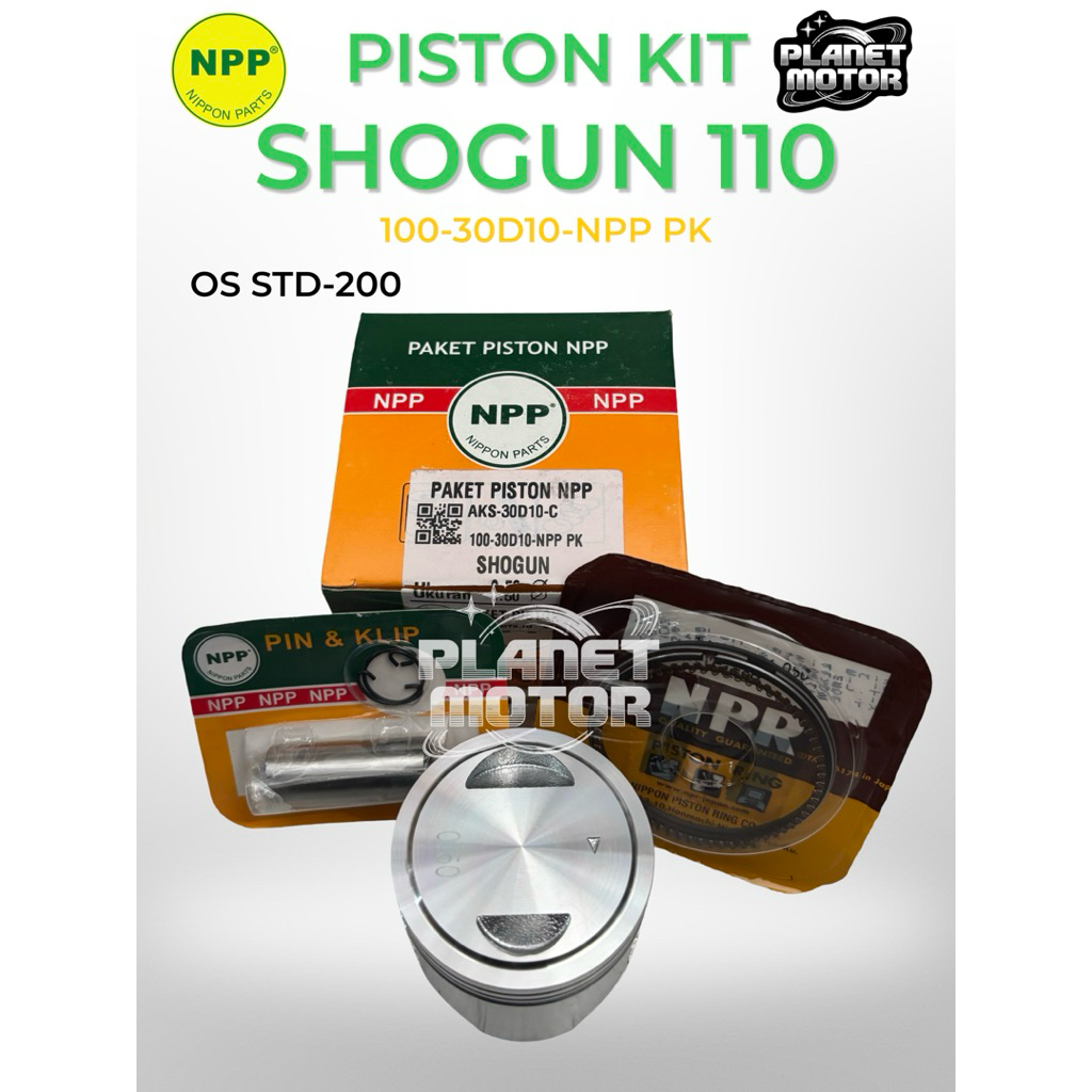 PISTON KIT SEHER KIT SHOGUN 110 SHOGUN LAMA NPP