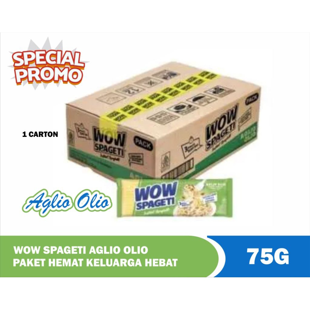 

wow spageti aglio Olio 1 renteng isi 5/wow spageti