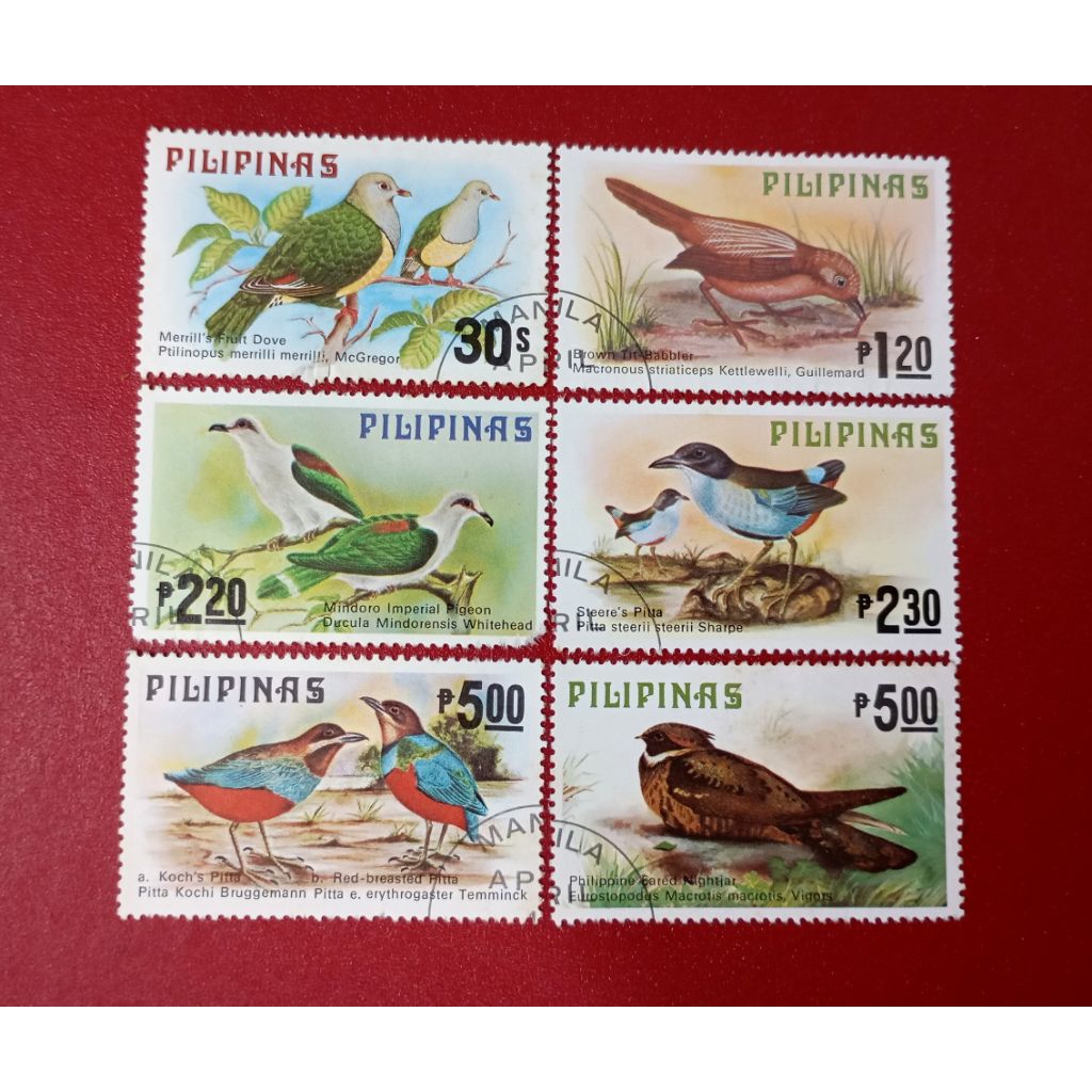 

PRANGKO PILIPINAS SERI BURUNG