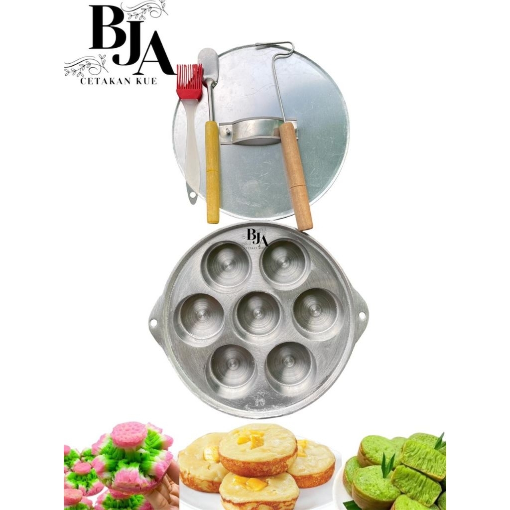 cetakan kue Bikang Banjar super bahan berkualitas anti lengket