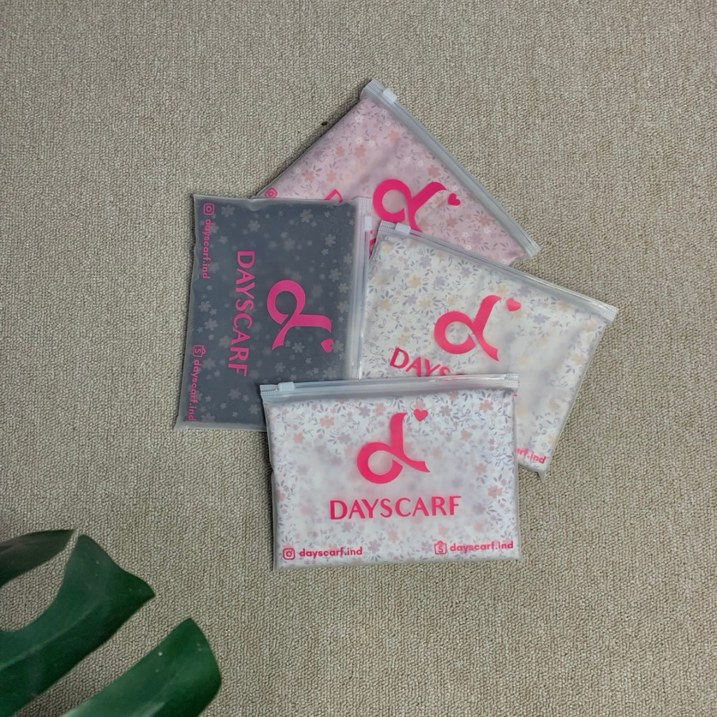 dayscarf - Segiempat square motif pattern voal lasercut premium