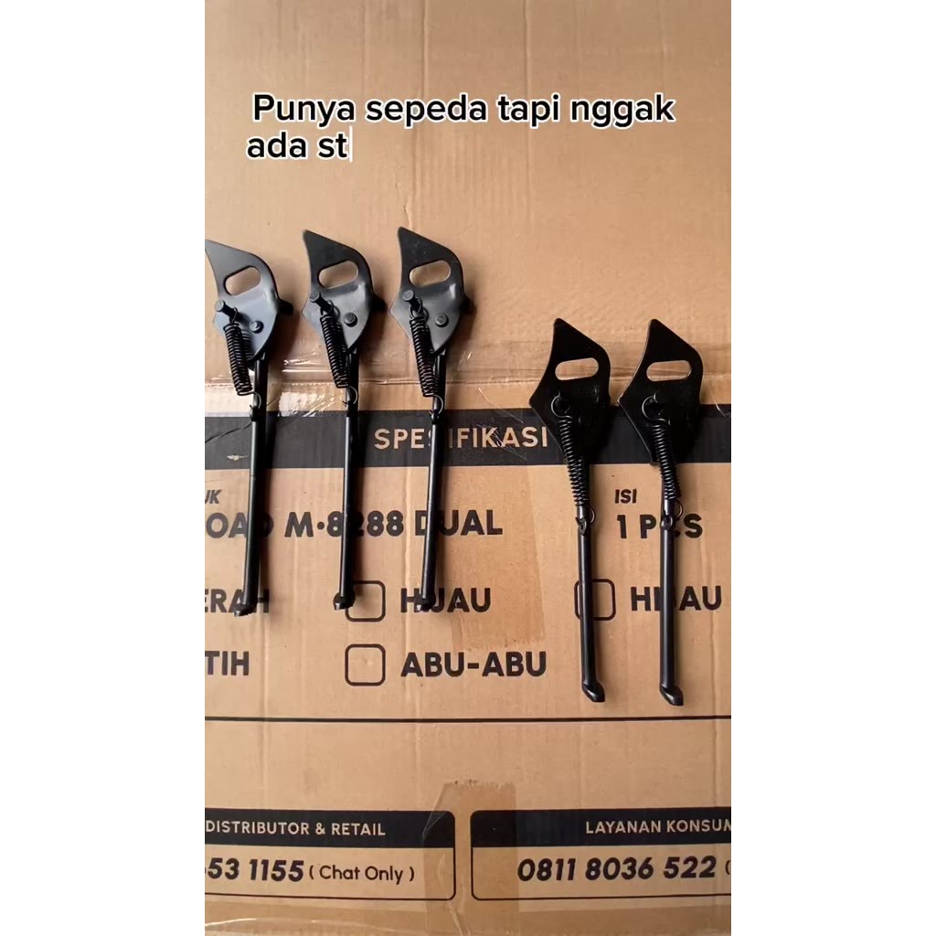 STANDAR SEPEDA SAMPING ANAK UKURAN 12 16 18 20 STANDAR SEPEDA SAMPING BMX