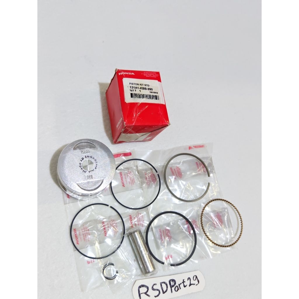 Piston kit KBB Oversize Standar honda Tiger Tiger  revo