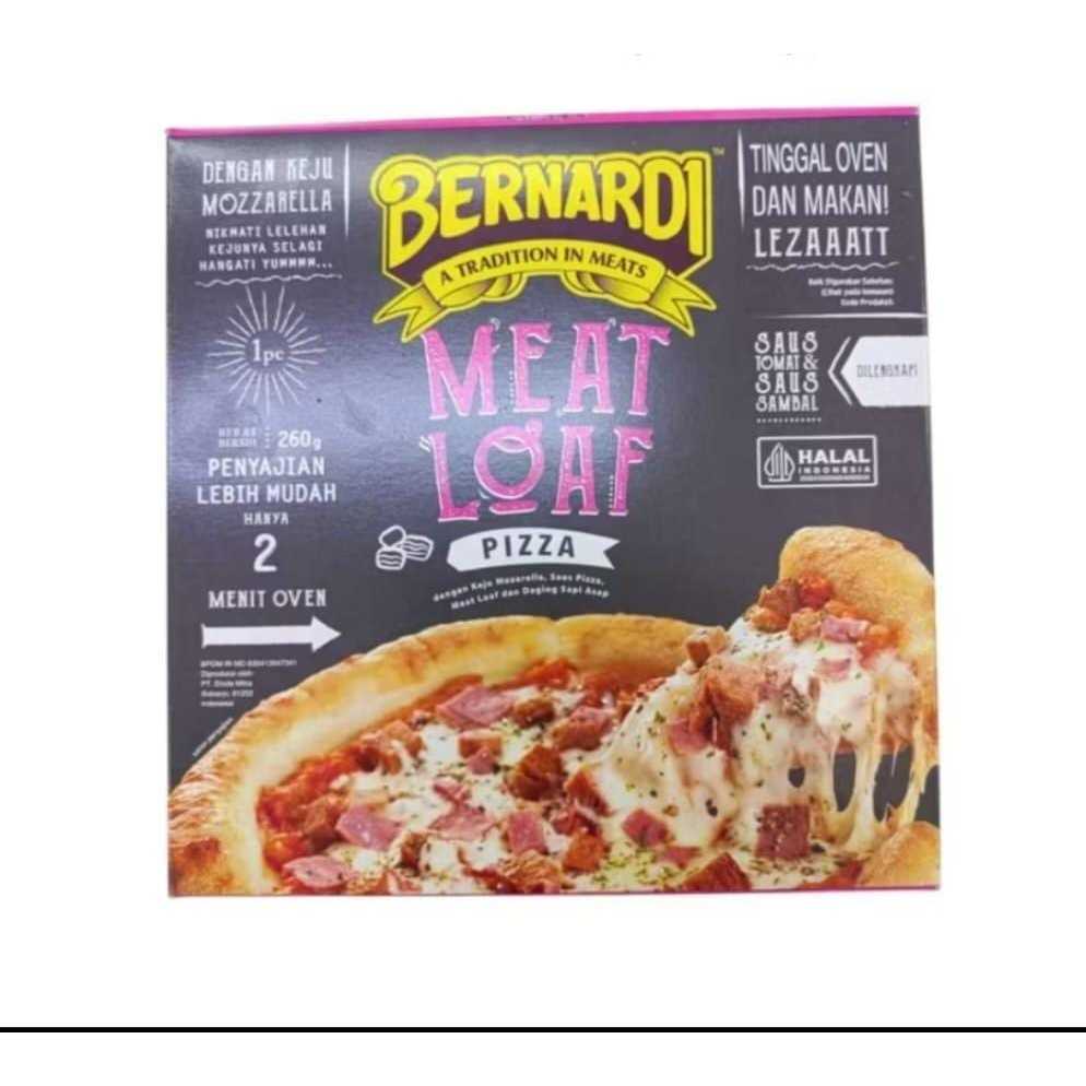 

BERNARDI MEATLOAF PIZZA 260GR