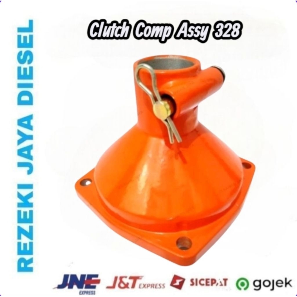 Clutch case assy 328 / Saperpart mesin potong rumput 328