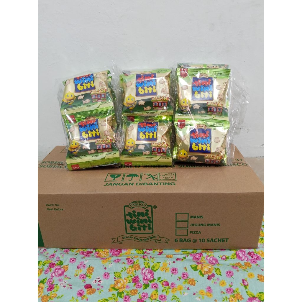 

Tiniwinibiti isi 10 sachet / makanan ringan