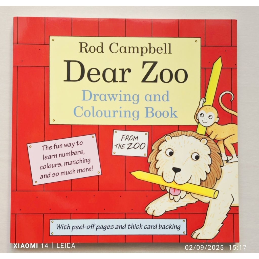 The Dear Zoo Drawing and Colouring Book