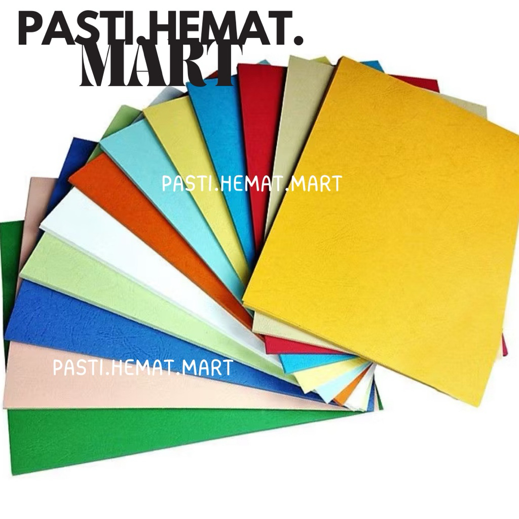 

[HEMAT] 10 Lbr Kertas Buffalo/ Kambing Kambing Folio Warna / Kertas Jilid Warna F4