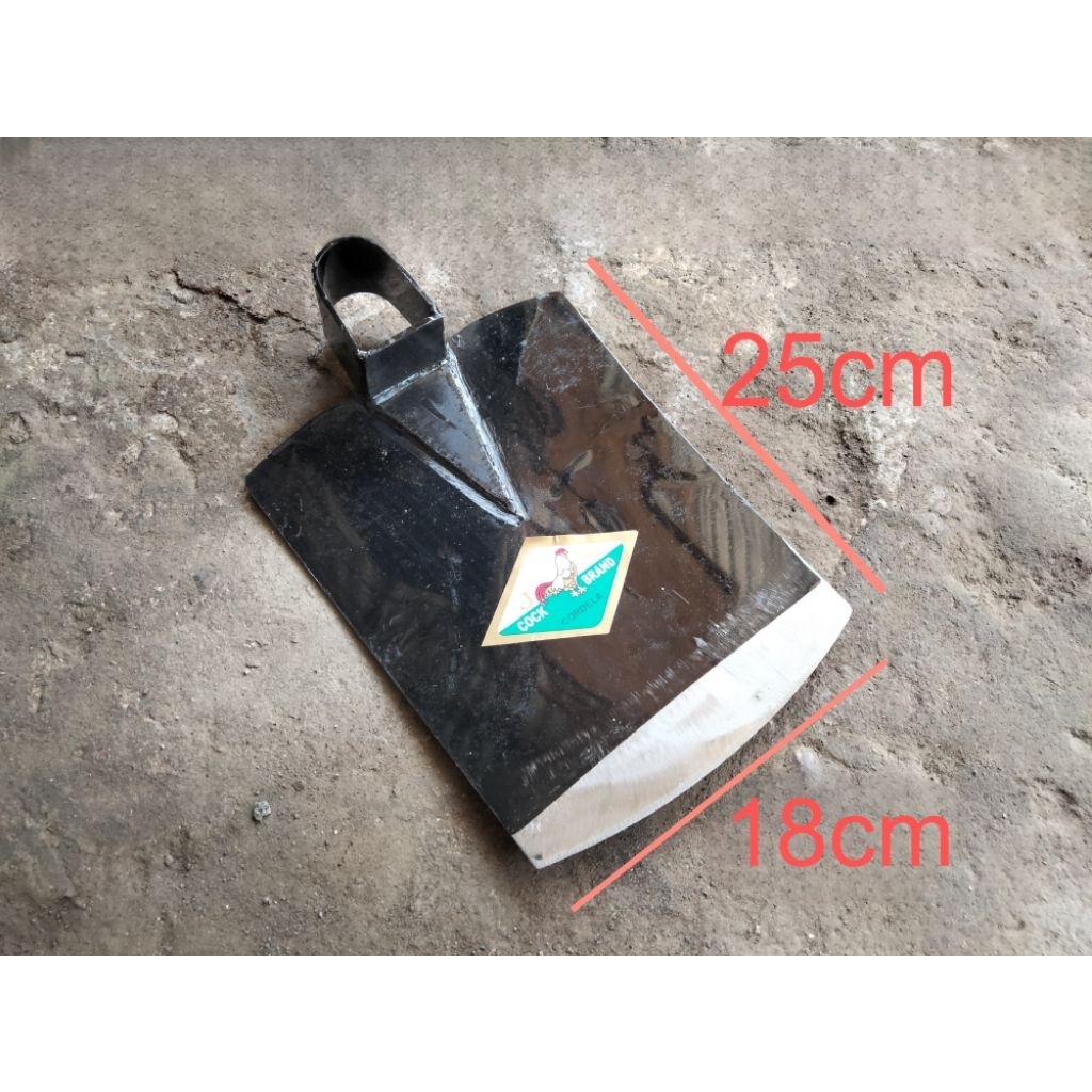 CANGKUL BESAR MURAH CAP AYAM JAGO/CANGKUL RINGAN ADUK'AN SEMEN PROYEK BANGUNAN/CANGKUL SAWAH/CANGKUL