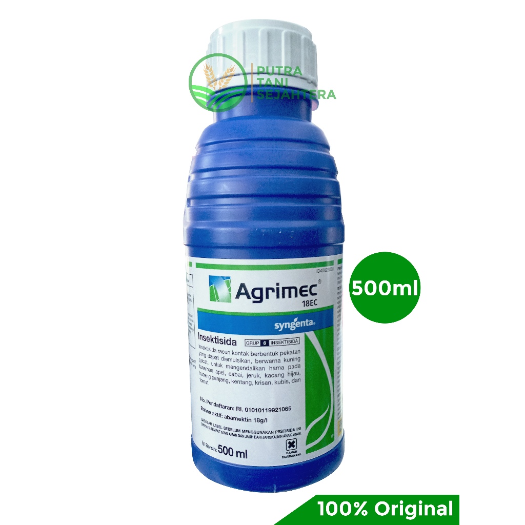 Insektisida racun kontak AGRIMEC 18EC Kemasan 500ml insektisida kelapa sawit dan tanaman sayuran