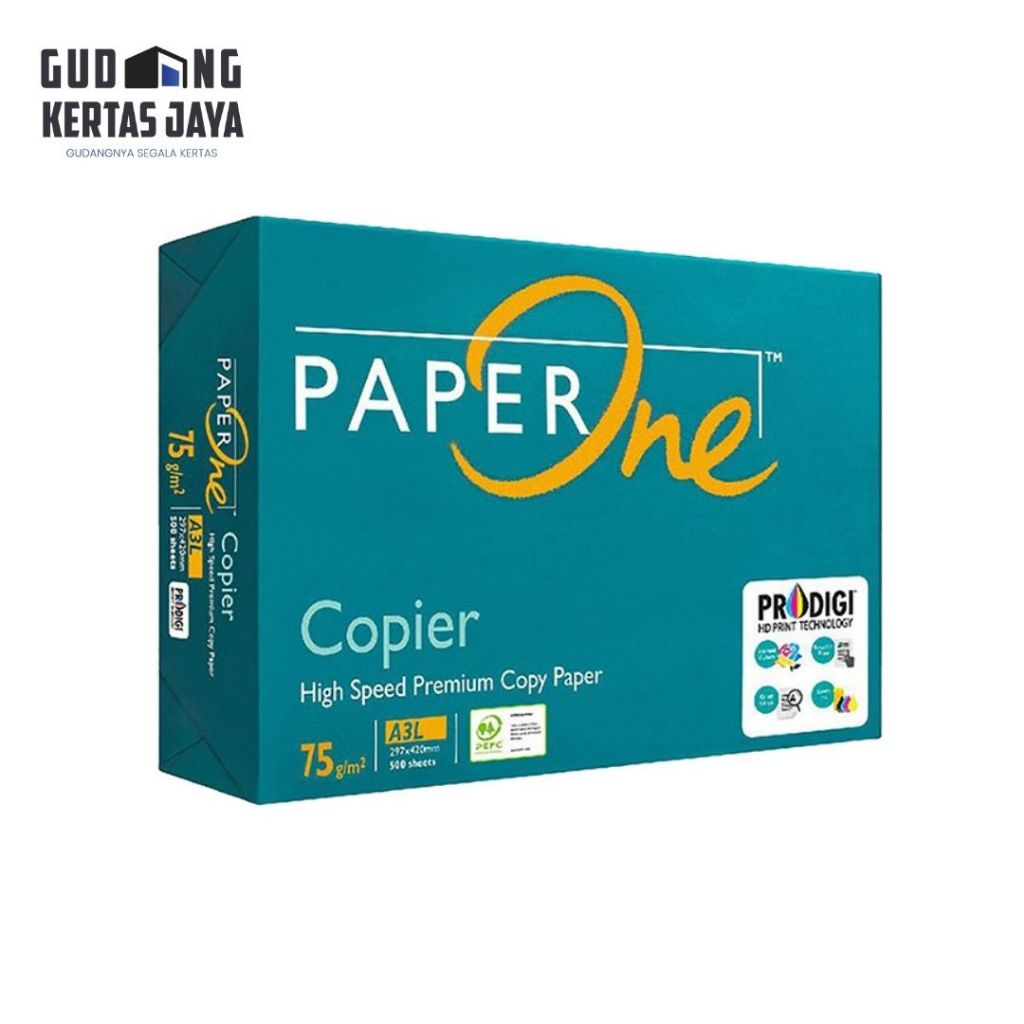 

Paperone Kertas HVS A3 / Kertas A3 75 Gram
