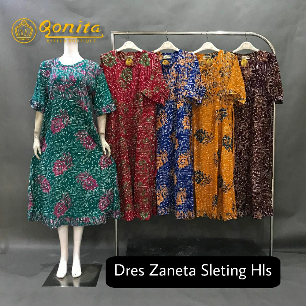 dress zaneta sleting
