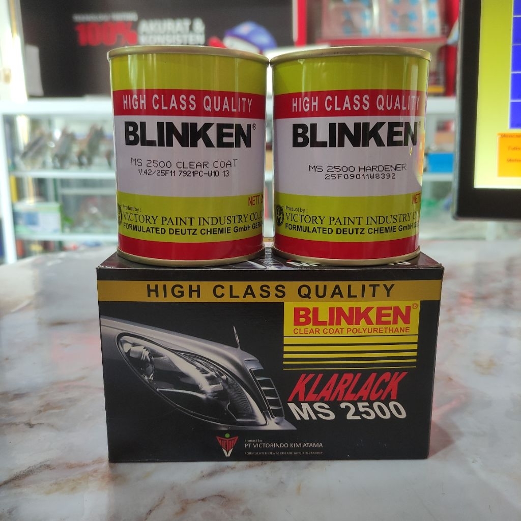Blinken Klarlack MS 2500 1:1 Clear Gloss 0,5L set