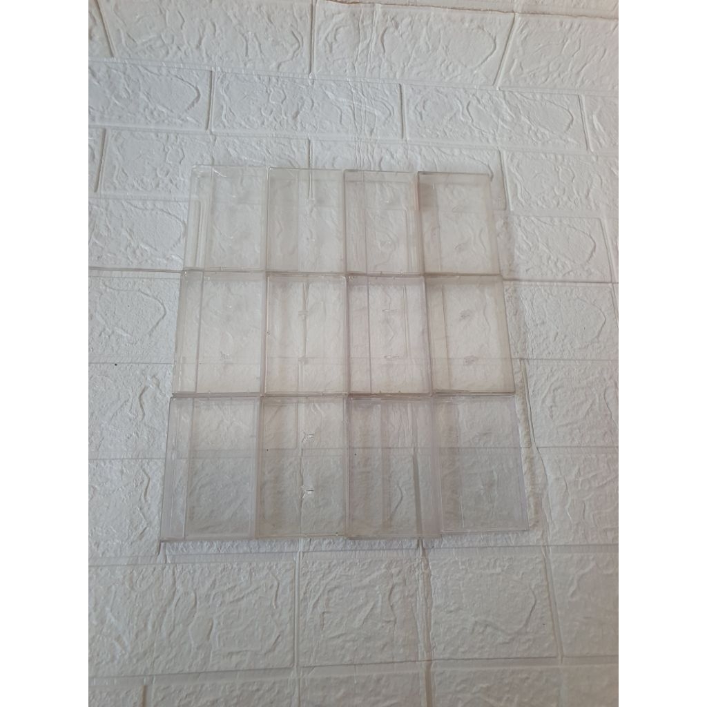 Casing Mika Kaset Pita Jadul | Cover Kaset Pita Lawas | Bekas Berkualitas