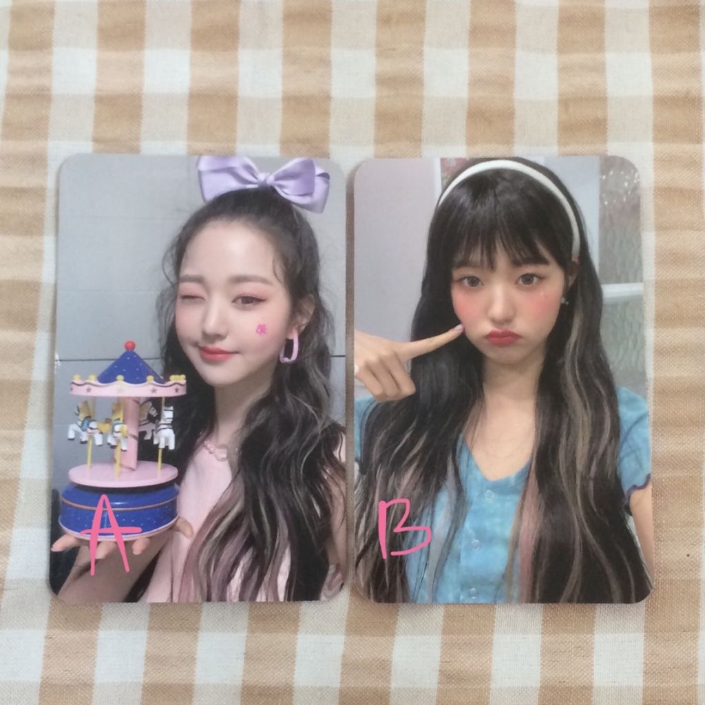 OFFICIAL PC IZ*ONE IZONE WONYOUNG ONEIRIC DIARY MAINAN CAROUSEL PONI TUSPI BANDO