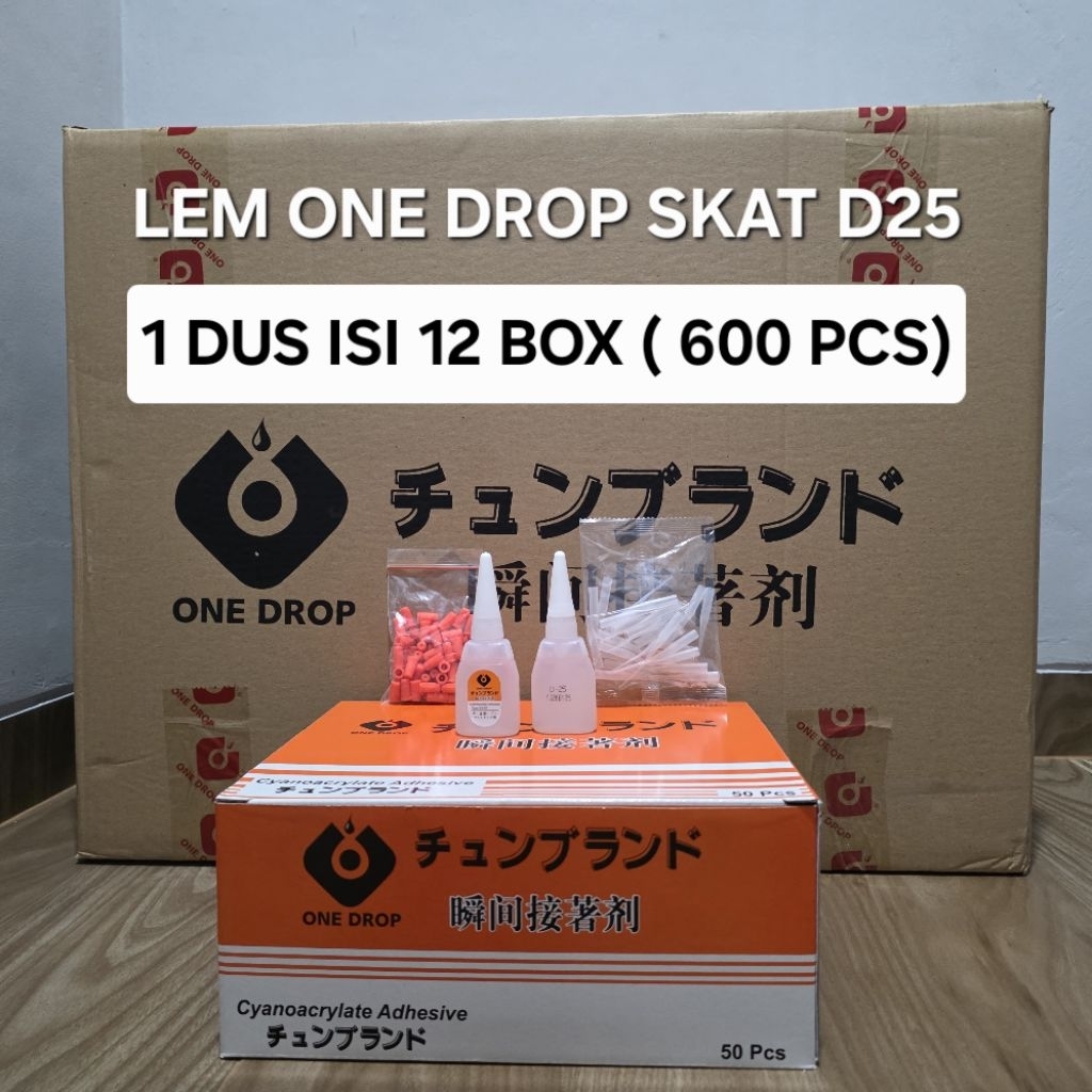 

1 DUS = 12 BOX LEM ONE DROP SKAT D25 (600 PCS)