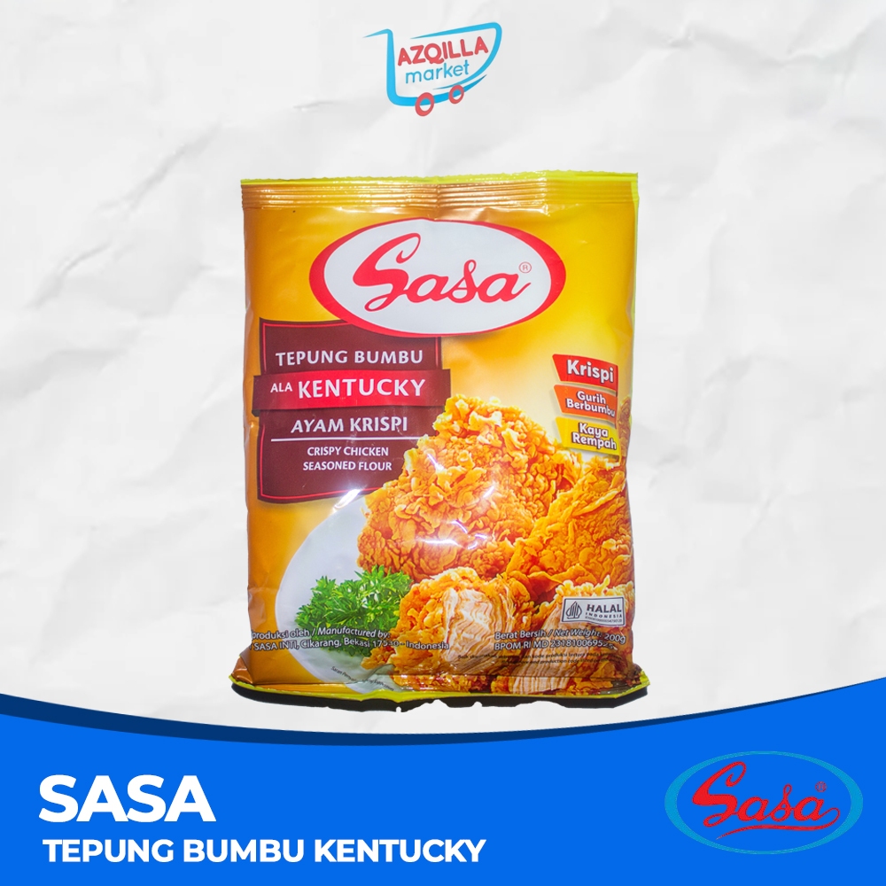 

Sasa Tepung Bumbu Ala Kentucky Ayam Krispi 200gr