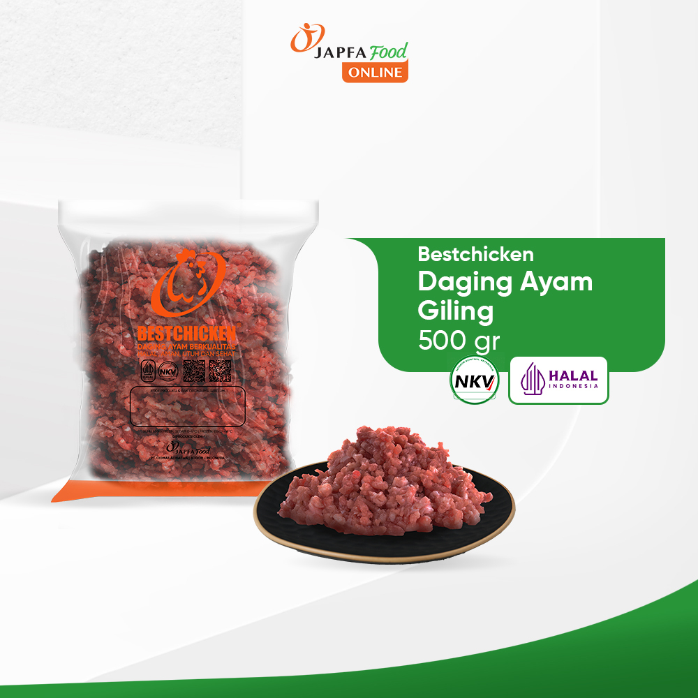 

Bestchicken Daging Ayam Giling Campur - Minced 500 gr