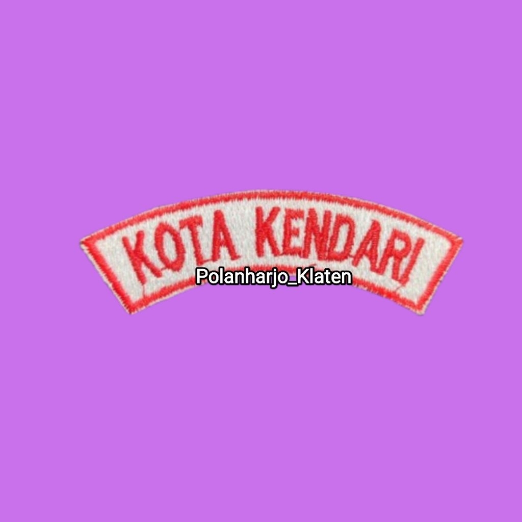 Lokasi Kota Kendari / Kwarcab Kota Kendari / Bordir Kota Kendari