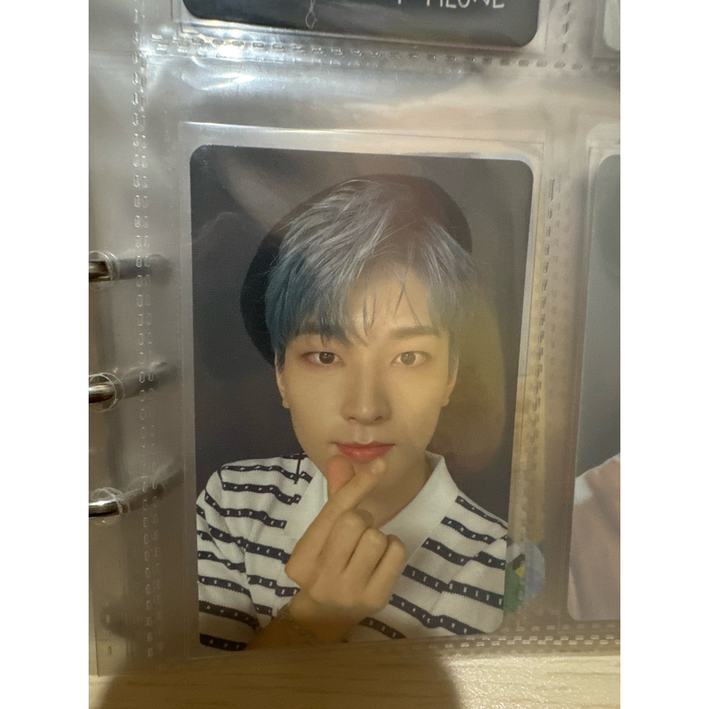 photocard poca pc seventeen svt wonwoo wonu japan album fallin flower fallinflower