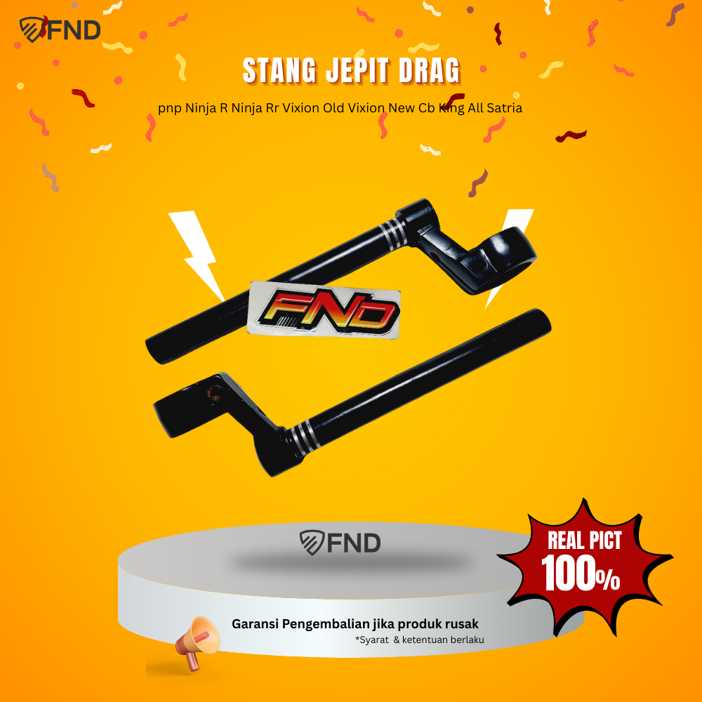 Stang Jepit Drag pnp Ninja R Ninja Rr Vixion Old Vixion New Cb King All Satria