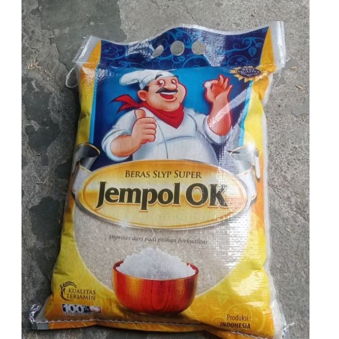

BERAS CAP JEMPOL OK kemasan 5kg