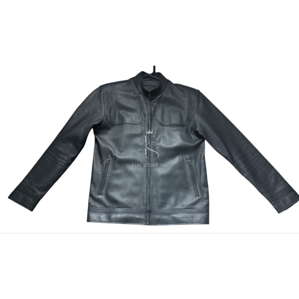 Jaket Kulit Asli Domba Second size S