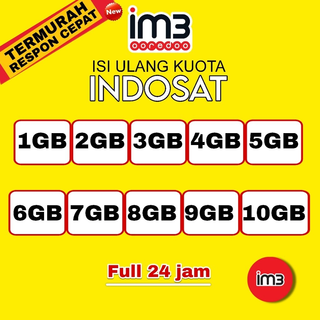 IM3 KUOTA INTERNET INDOSAT