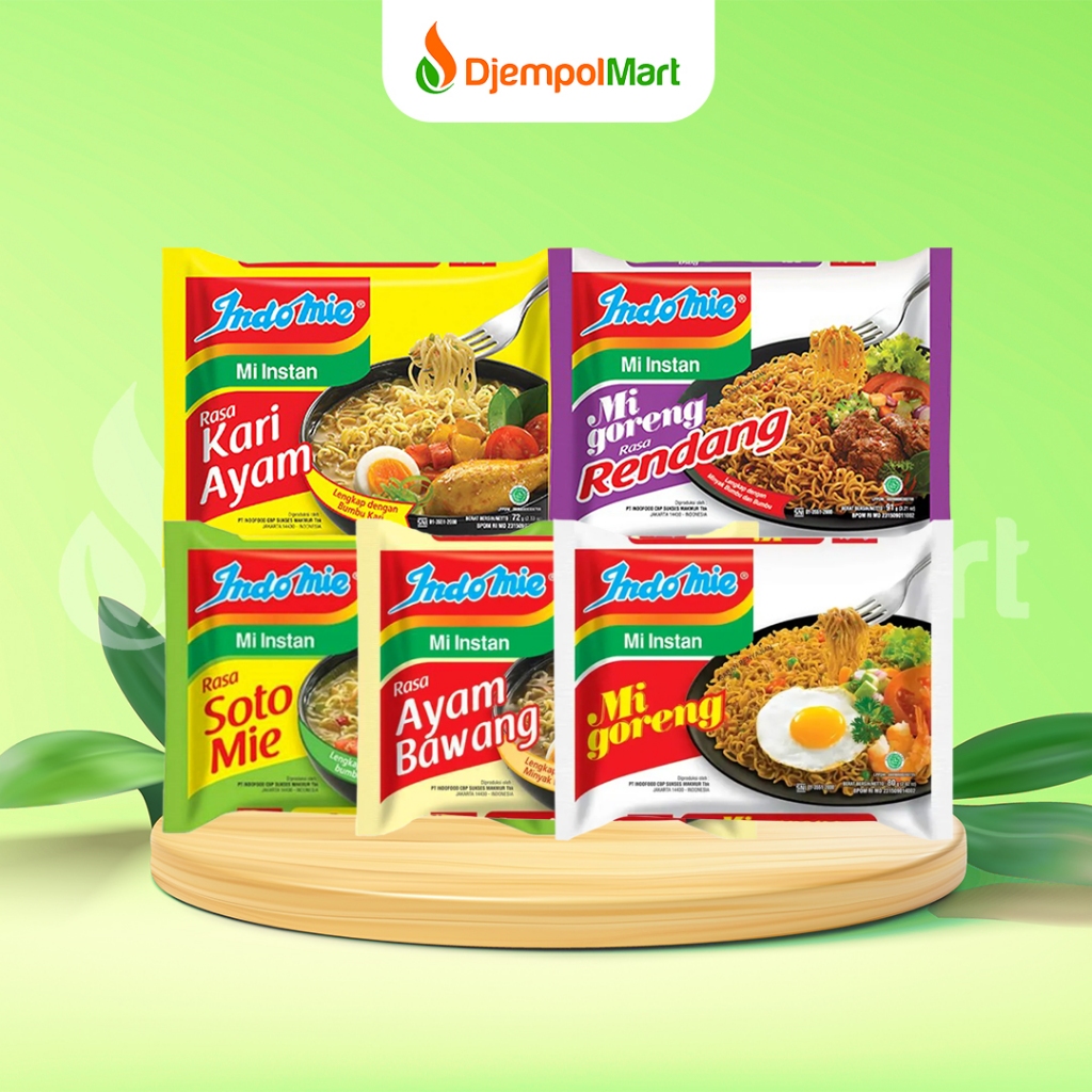 

Indomie Paket Isi 5 Pcs All Varian Rasa | Mie Instan