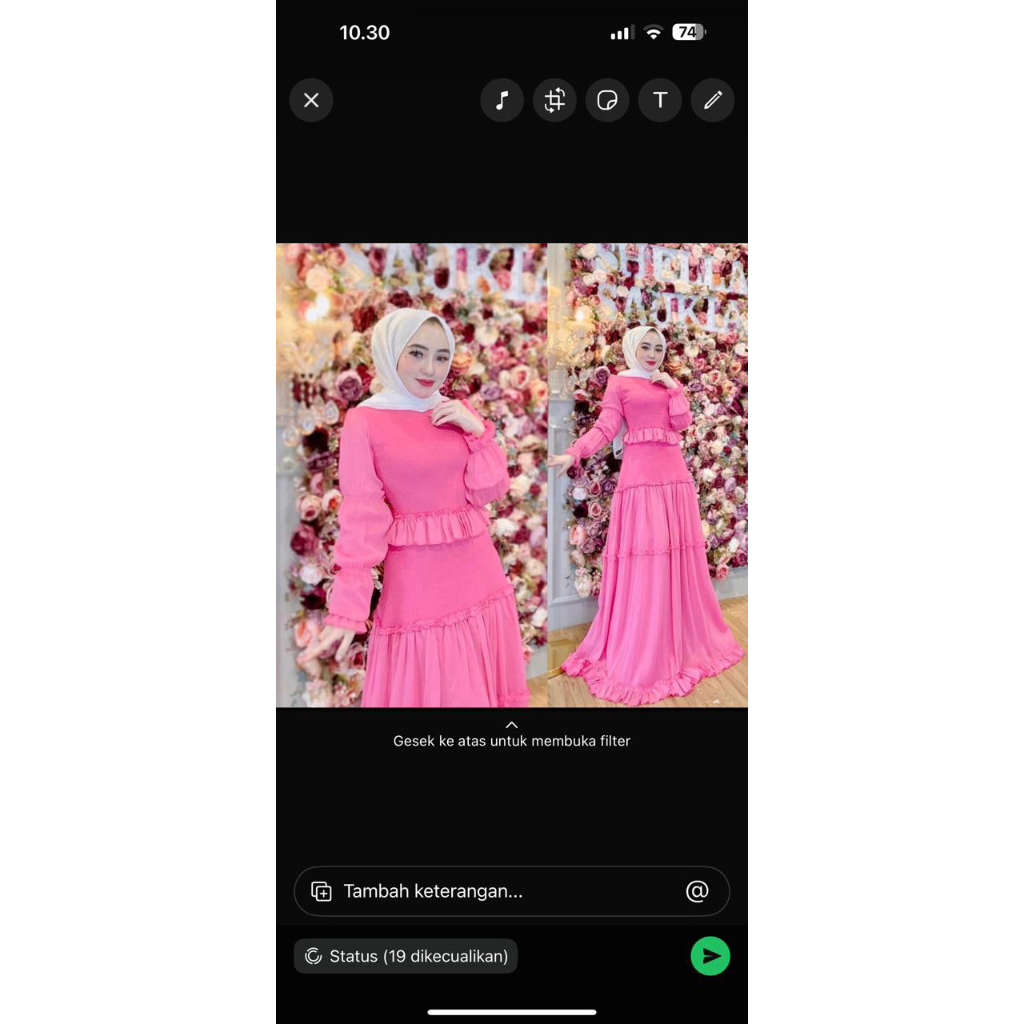 new Dress shella saukia